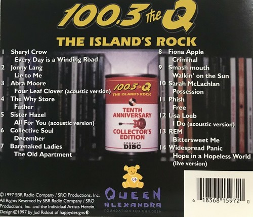 100.3 the Q - The Island's Rock - Tenth Anniversary Collector's Edition (CD) *VG - Picture 2 of 2