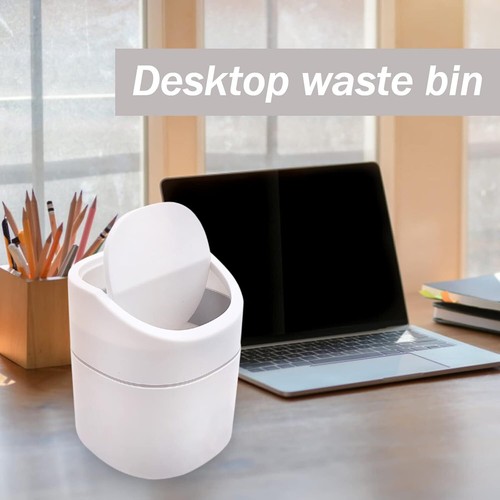 Mini-Desktop-Katzenstreu-Mülleimer, kleiner Tisch-Mülleimer tragbarer Müllei - Bild 5 von 15