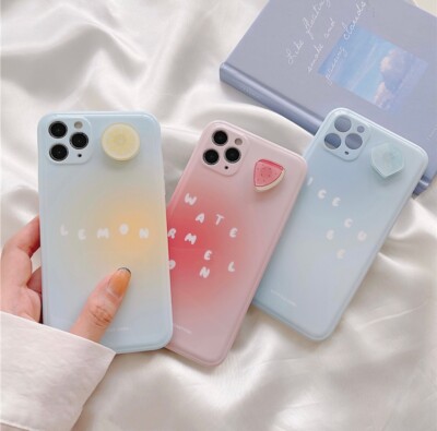 Apple Iphone 10 11 12 mini pro max phone case Cute Aesthetic cover
