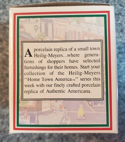 NEW Home Town America Village Collection HEILIG & MEYERS 1993 - Picture 9 of 9