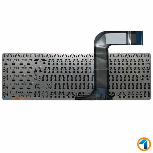 FOR HP COMPAQ PAVILION 15-P088SA LAPTOP UK LAYOUT KEYBOARD BLACK NO BACKLIT - Picture 3 of 4