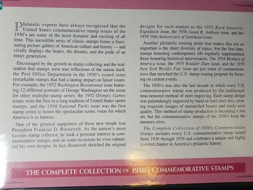 The Complete Collection Of the 1930's Commemorative Stamps Unhinged (82) - Picture 20 of 20