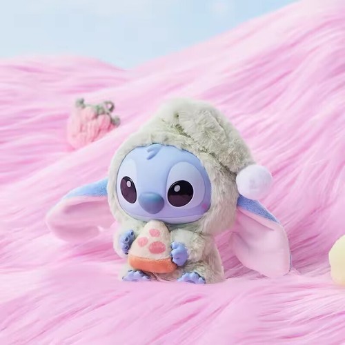 Miniso Stitch Eat Something Before Sleep Series Vinyl Figure Confirmed Blind Box - Picture 4 of 15