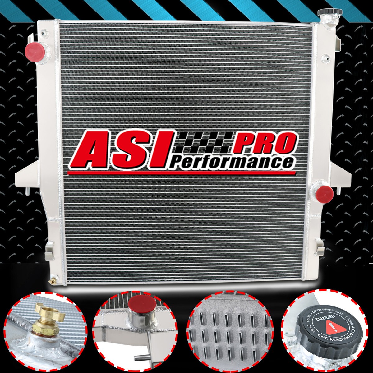 3 Row Core Radiator for 2003-2009 Dodge Ram 2500 3500 Ram2500 Ram3500 4