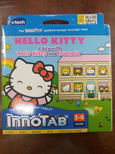 InnoTab A Day With Hello Kitty and Friends Vtech Reading Learning Games Create - Picture 1 of 2