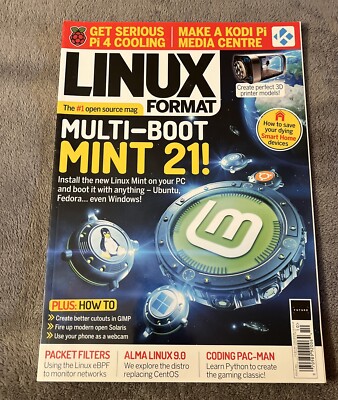 LINUX FORMAT MAGAZINE | OCT 2022 #294 | MULTI-BOOT MINT 21!