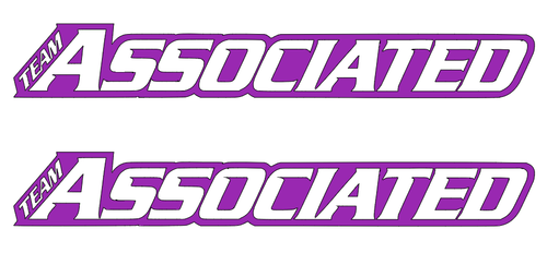 TEAM ASSOCIATED DIE-CUT Decal Sticker ( 2 PCS ) Offroad RC Truck NEW - Picture 6 of 12