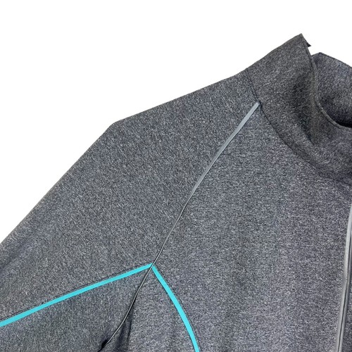 Sport Haley Women's Golf Shirt Long Sleeve Thumb Holes Size Medium Gray - Picture 5 of 11