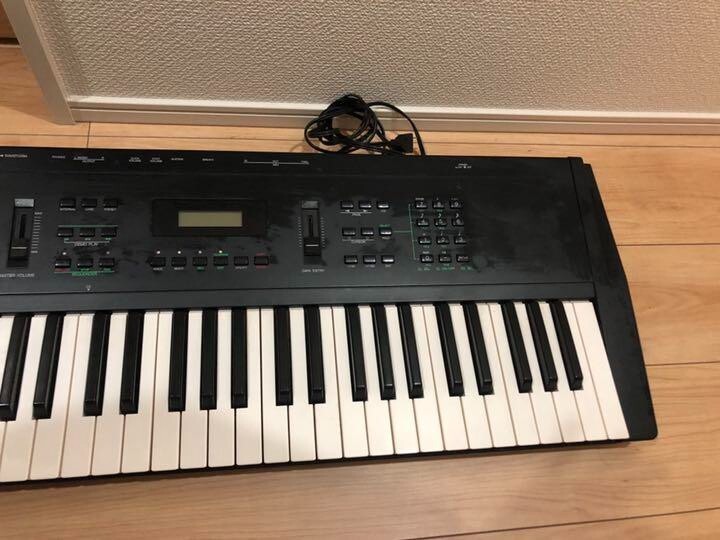 YAMAHA SY55 Music synthesizer Keyboard Black Music