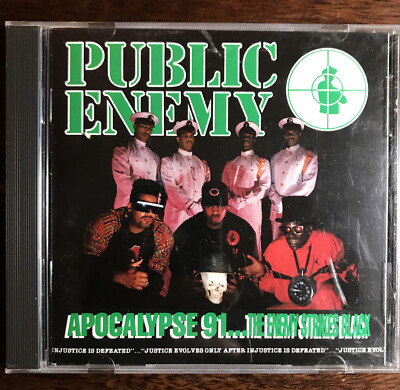 Public Enemy: Apocalypse 91...The Enemy Strikes Black CD (1991, Sony Music)