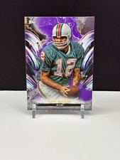2024 TOPPS INCEPTION BOB GRIESE PURPLE /125 MIAMI DOLPHINS