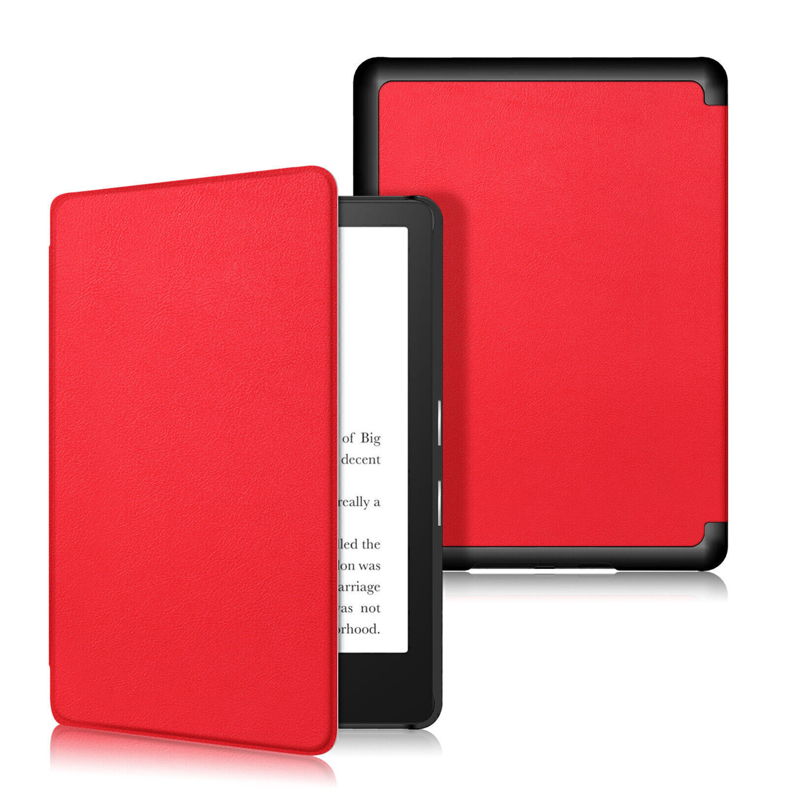 Slim Smart Leather Flip Cover for Kindle Paperwhite 6.8 2021 Tablet Case-image