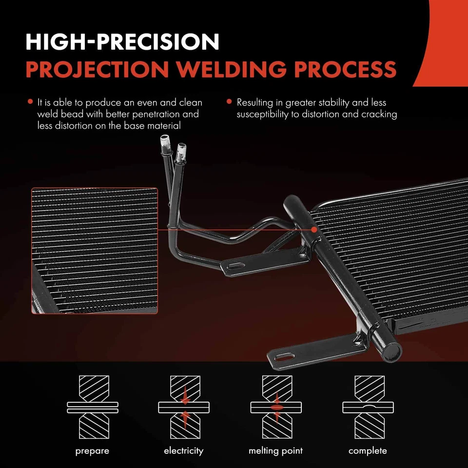 Auto. Transmission Oil Cooler for Dodge Ram 1500 2003-2006 Ram 2500 3500 V8 5.7L - Image 4 of 4