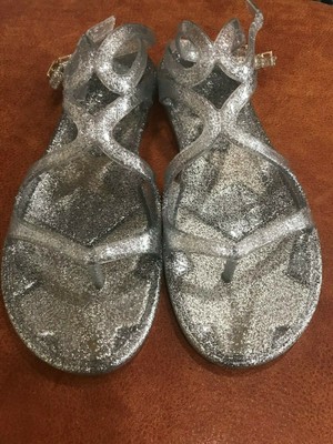 jimmy choo jelly sandals