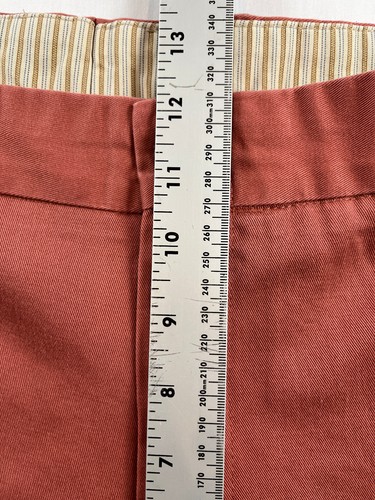 Pantalones chinos Bills Khakis M3-WRVT para hombre 40 rojo rosa algodón sin dobladillo EE. UU. NUEVOS NUEVOS CON ETIQUETAS - Imagen 12 de 17