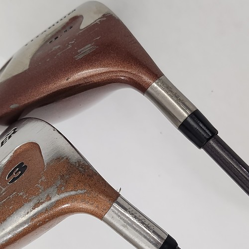 TaylorMade Titanium Driver & 3-Wood Burner Set RH S90 Plus Stiff Bubble RH Fair - Picture 7 of 18