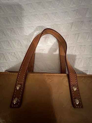 Louis Vuitton Reade Tote Vernis Leather , Color mango - Picture 11 of 16