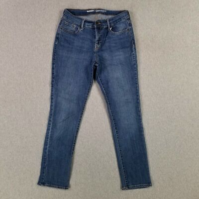 Old Navy Size 4 Short Curvy Mid Rise Women's Jeans Soft Stretch Denim Modern