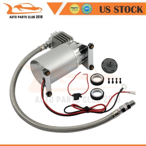 12V 150PSI Air Compressor 30A Fuse Kit Van Train Car Truck Boat Truck Horn