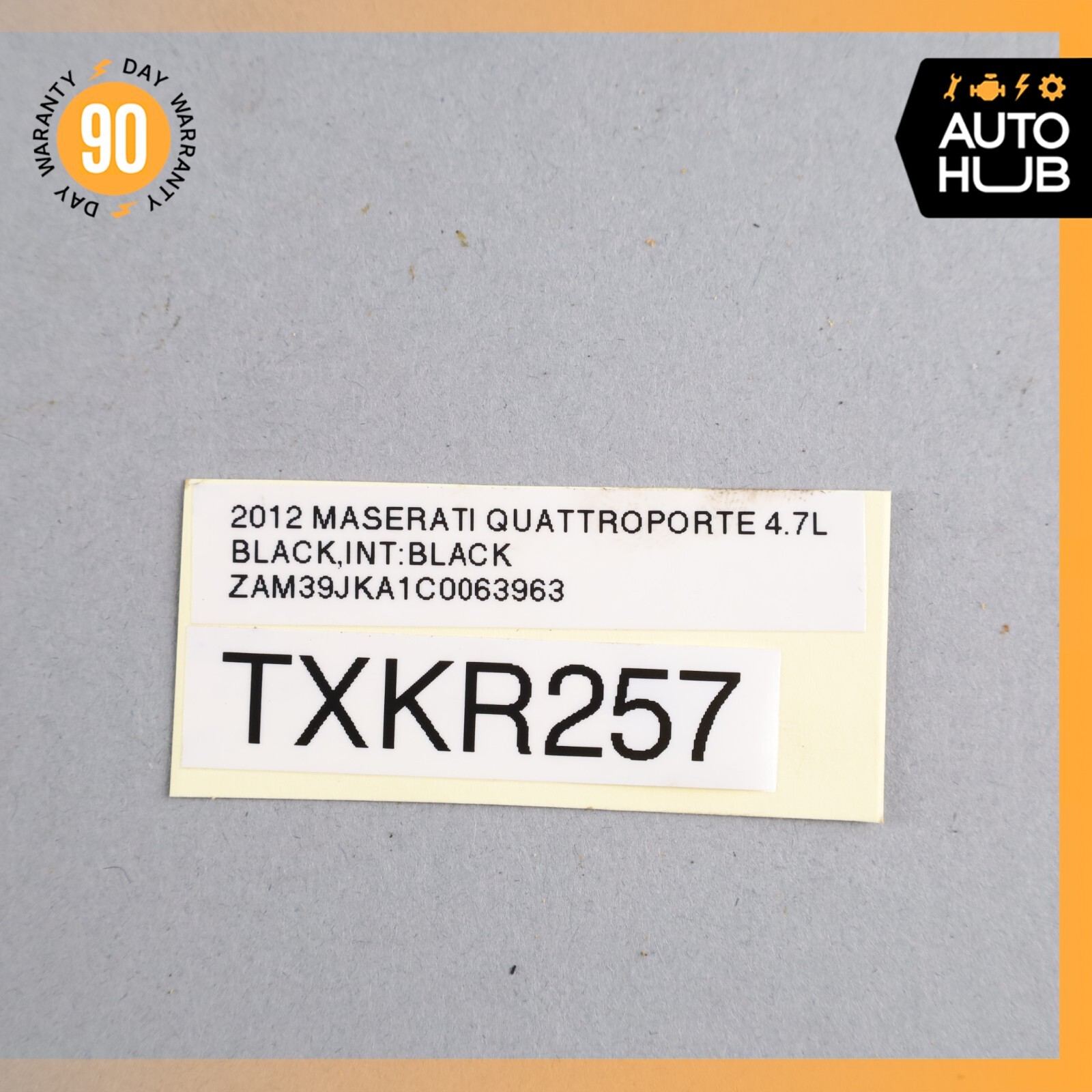 09-19 Maserati Quattroporte M139 4.7L Engine Motor Cylinder Head Right Side 68k