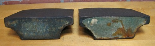 'GALLEY SLAVES' Orig Old Cast Iron Bookends circa 1920s decorative art book ends - Picture 8 of 12