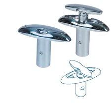 Marine Hardware  4" Pull-Up Fender Cleat 316 SS  SSCL8000-FENDER