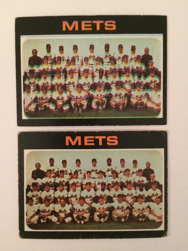 1/1? 1971 ERROR New York Mets Team-NOLAN RYAN-TOM SEAVER Baseball Card#641 id#8