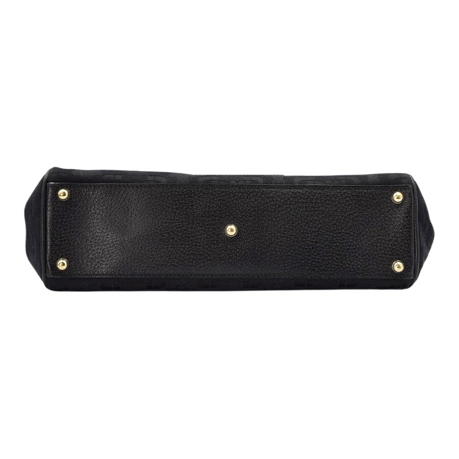 GUCCI Gucci 145819 New Jackie black canvas leather handbag GUCCI Gucci 145819 New Jackie black canvas leather handbag