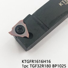 KTGFR 1616H16F Lathe Cutting Boring Cutter External Turning Tool+1pc TGF32R180