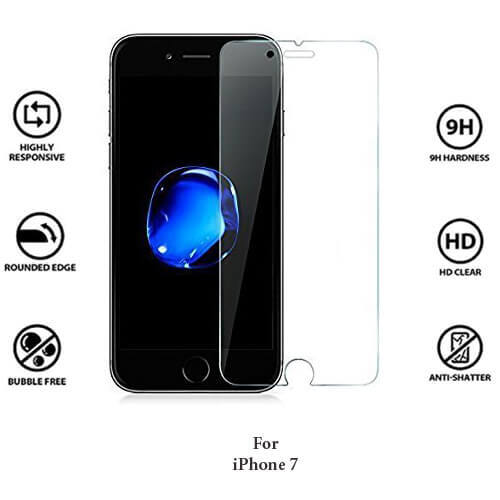 Hartglas Displayschutzfolie Displayschutz für iPhone 15 14 13 12 11 X Xs Xr 7 - Bild 8 von 9