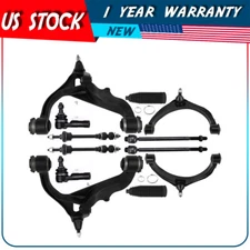 Front Upper Lower Control Arm Ball Joints Sway Bar For 2009-2010 Dodge Ram 1500
