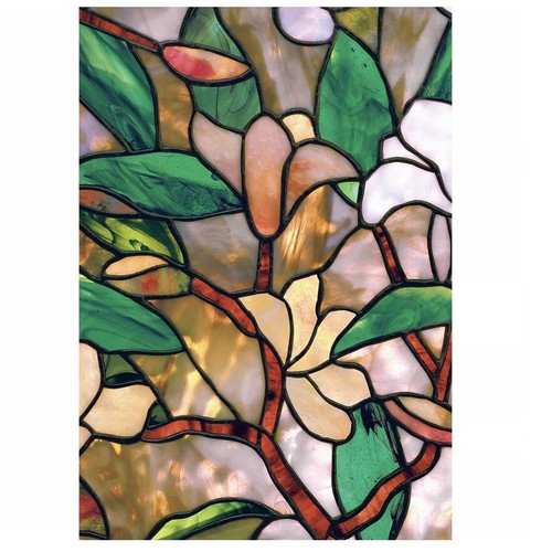 Artscape Multicolored Magnolia Indoor Window Film 24 in. W X 36 in. L - Picture 4 of 4