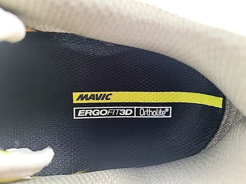 NWOB - Mavic Womens White Yellow KSYRIUM ELITE II Cycling Shoes Sneakers Sz 7 - Picture 9 of 9