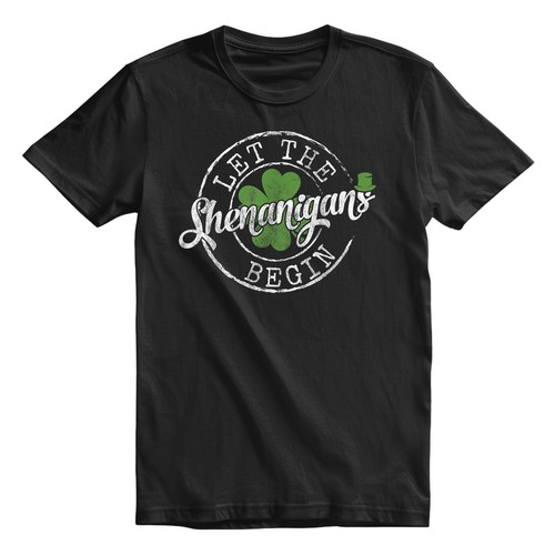 Let The Shenanigans Begin St Patrick's Day T-Shirt für Herren & Damen Shirt Oberteil - Bild 7 von 9