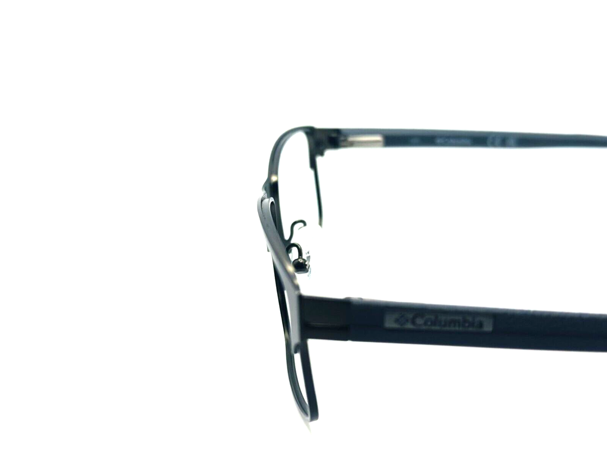Columbia C3003 030 Gunmetal Gray Authentic Eyeglasses Columbia Eyeglasses Frames C3003 030 Dark Gray Rectangle  main image 3