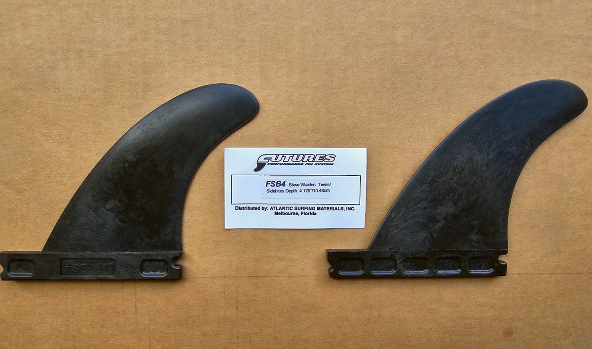 Futures small twin fins/SideBites FSB4 (Outline: Steve