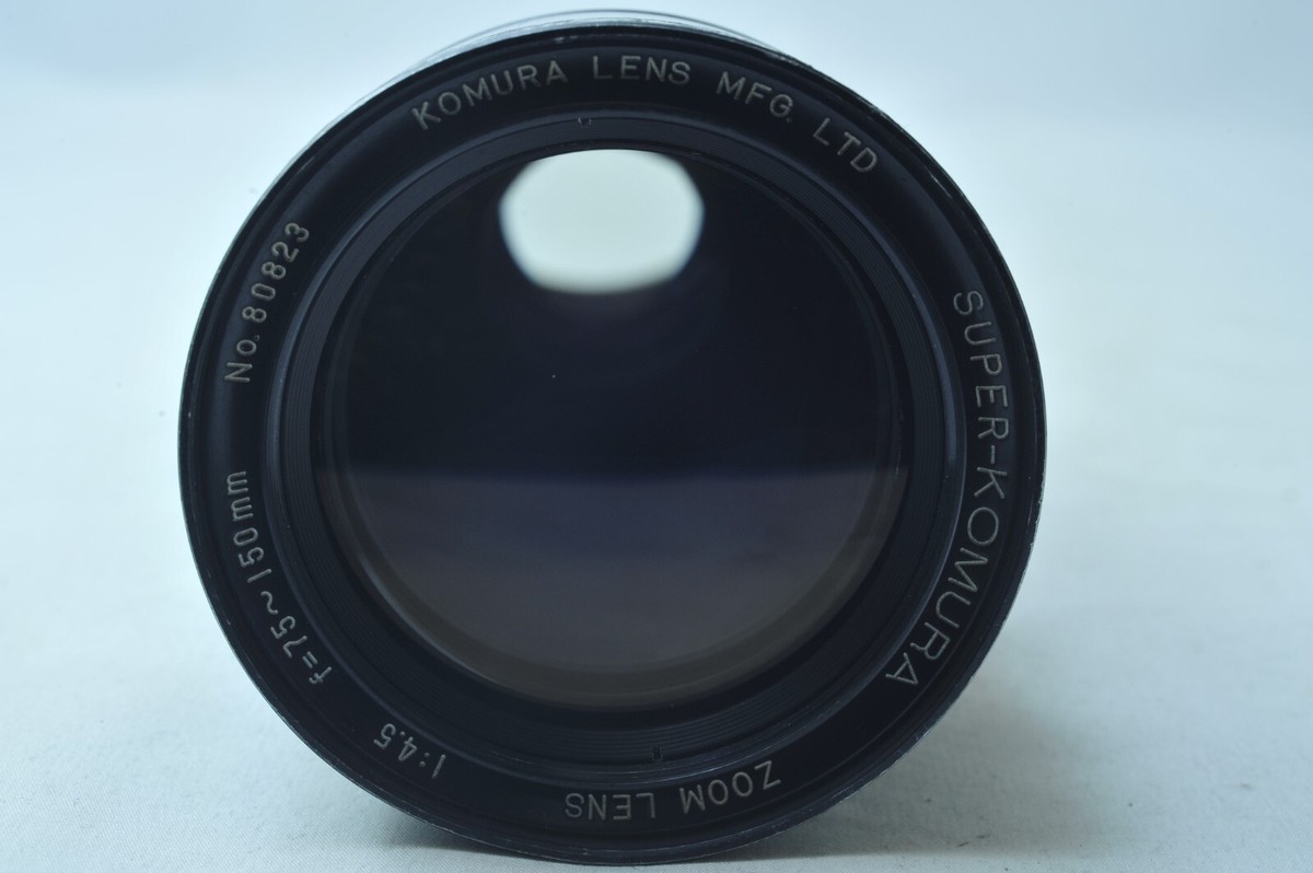 Komura Lens 1:4.5 f=75~150mm 【公式通販】