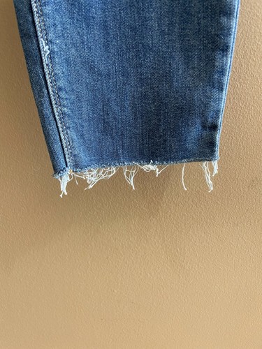 NWT Cello Medium Wash High Rise Ankle Skinny Jeans - Juniors Sz 13 Distressed - Picture 3 of 12