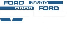 Ford 3600 Tractor Decal Set