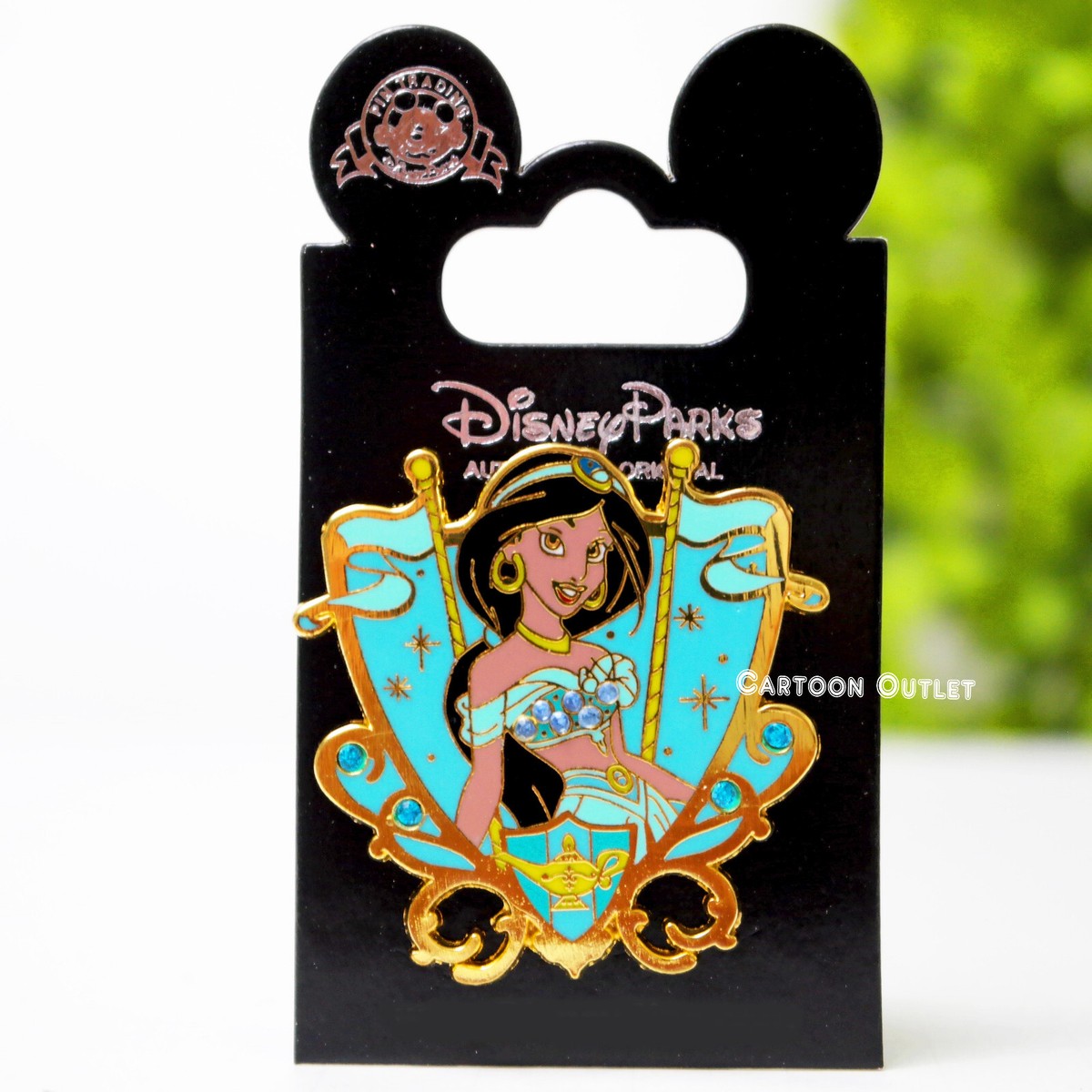 D23 art of jasmine ピンバッジ　LE1000　アラジン Disney Princess Jasmin Pin Disneyland Trading Pin Collectible