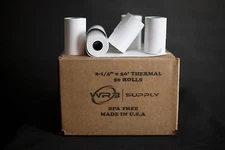 Thermal Paper Receipt Rolls Size: 2.25" X 50'