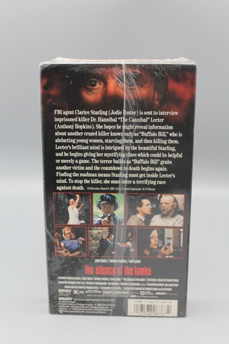 Silence of the Lambs VHS werkseitig versiegelt Wasserzeichen 1991 Orion Hype Aufkleber - Bild 2 von 6