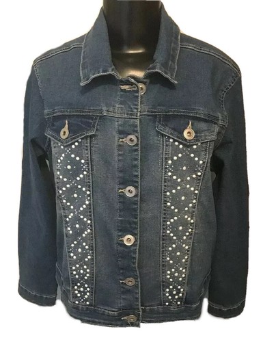 Baccini Jean Jacket Gold Metallic 