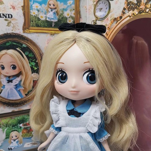 Q posket Doll Alice in Wonderland Disney Character BANDAI Qposket Figure Toy - Picture 4 of 11