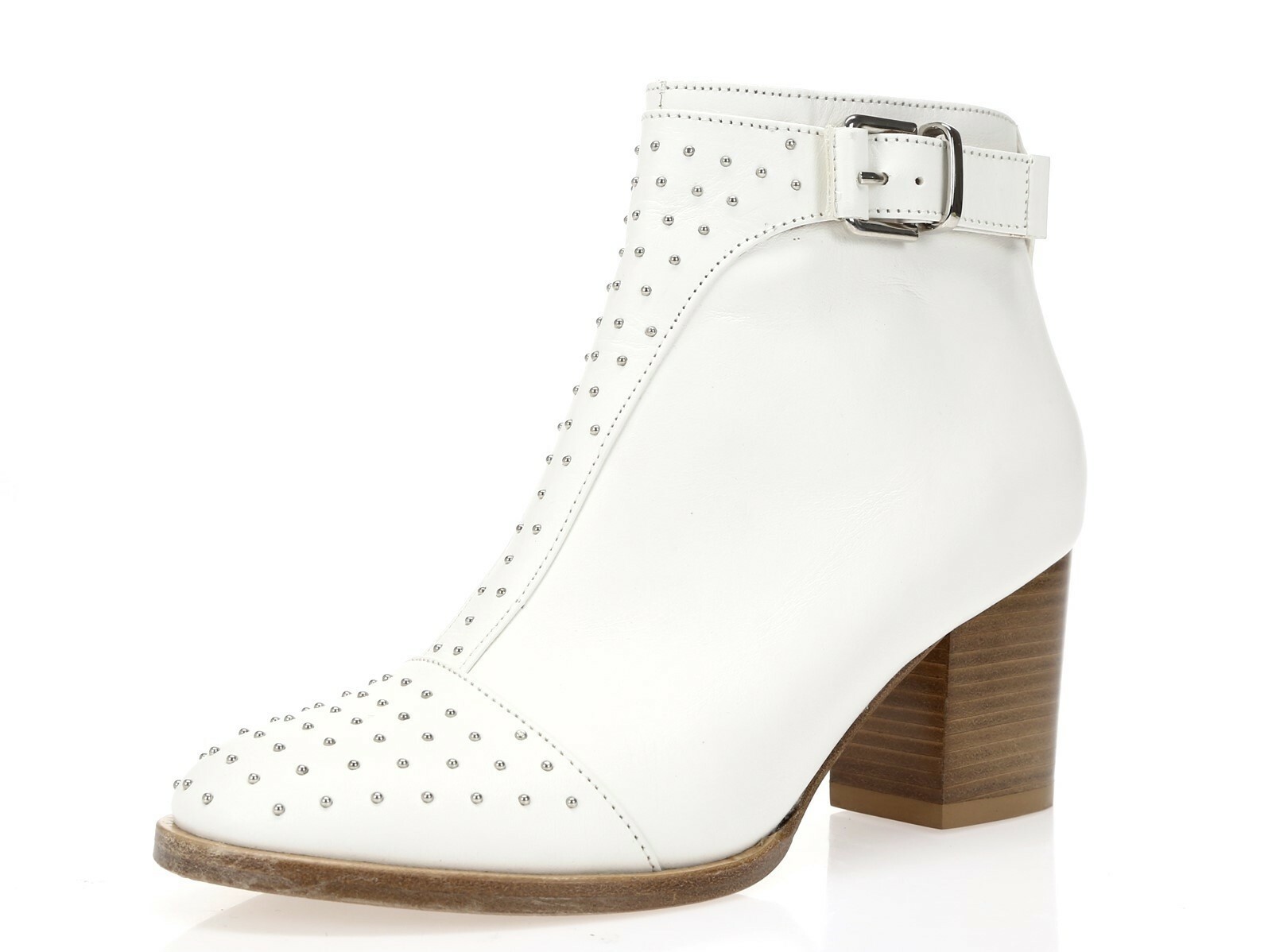 Thakoon addition Magdalena para mujer botas al Tobillo de Cuero blancoo Thakoon addition Magdalena para mujer botas al Tobillo de Cuero blancoo