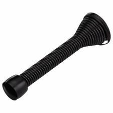 Box of 10-3-1/8" " Projection- Matte Black Spring Door Stops w/mounting screw