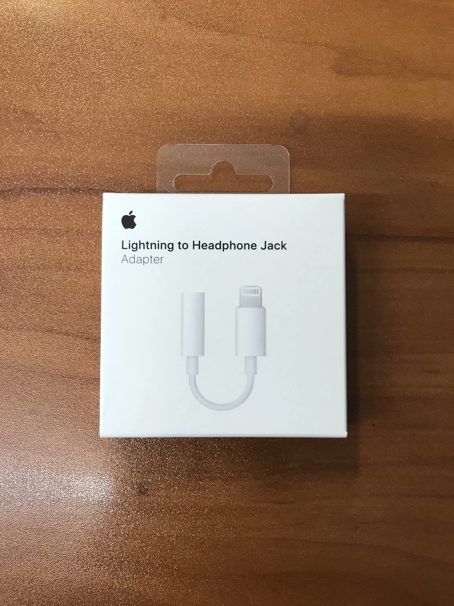 OEM Apple Lightning to Headphone Jack AUX Adapter For iPhone X 11 12 13 14