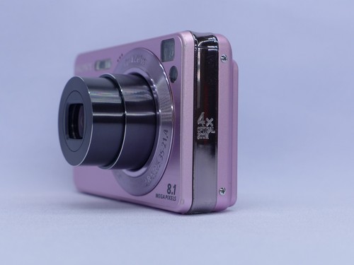 Sony Cyber-Shot DSC-W130 /W120 / 8.1MP / CCD Digital Camera - Pink - Picture 4 of 22