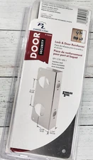 Stainless Steel Lock & Door Reinforcer PRIME-LINE Door Security U10539