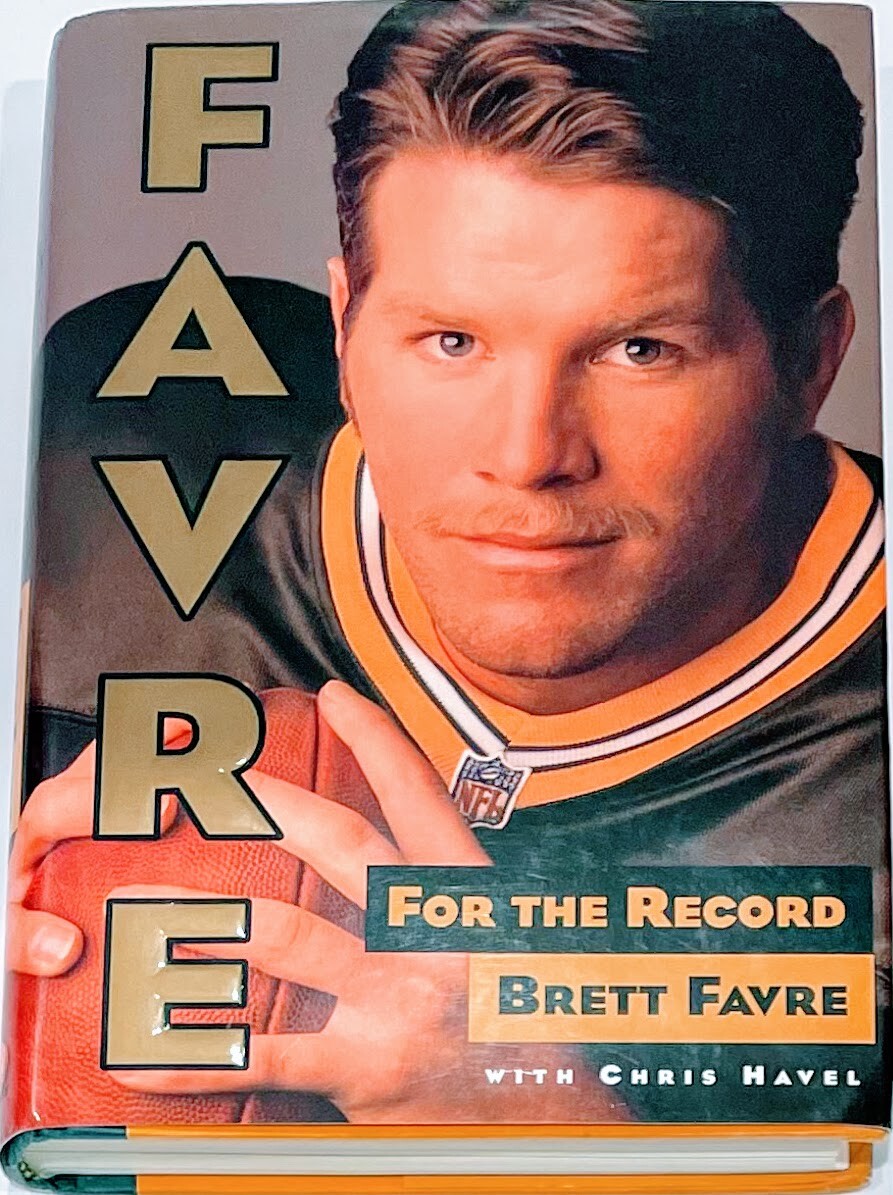Brett Favre Autographed Signed Green Bay Packers 1st Ed Book "For the Record" JSA COA PACKERS 